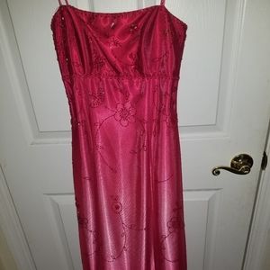 Special occasion evening dress